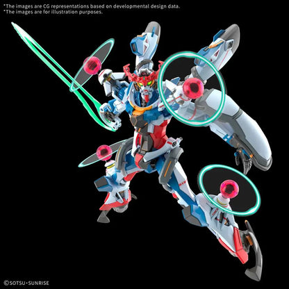 HG GQuuuuuuuX (Endymion Unit Awaken) 1/144 - Gunpla Model Kit