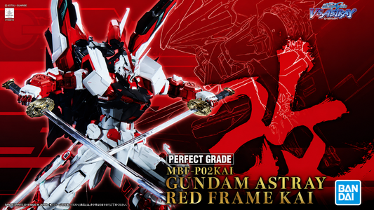 PG MBF-P02KAI GUNDAM ASTRAY RED FRAME KAI 1/60 - Gunpla Model Kit