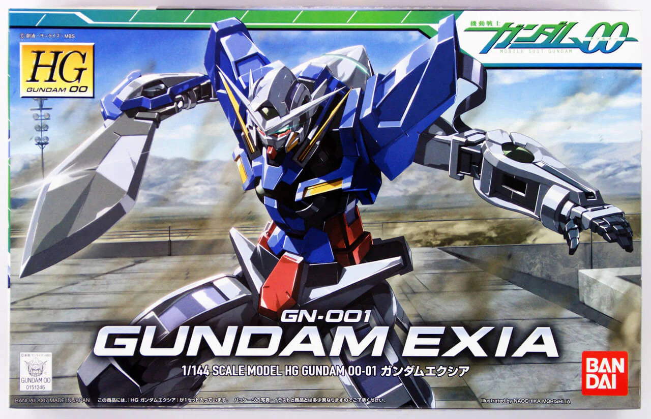 HG GN-001 GUNDAM EXIA 1/144 - Gunpla Model Kit