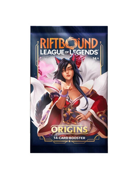 Riftbound: League of Legends TCG Origins Booster Pack — sealed