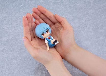 Rebuild of Evangelion Rubber Mascot - Nendroid Plus - Mini Figure Rei Ayanami 8cm